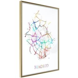 Arkiio Affisch Madrid [Poster] 20x30 Poster